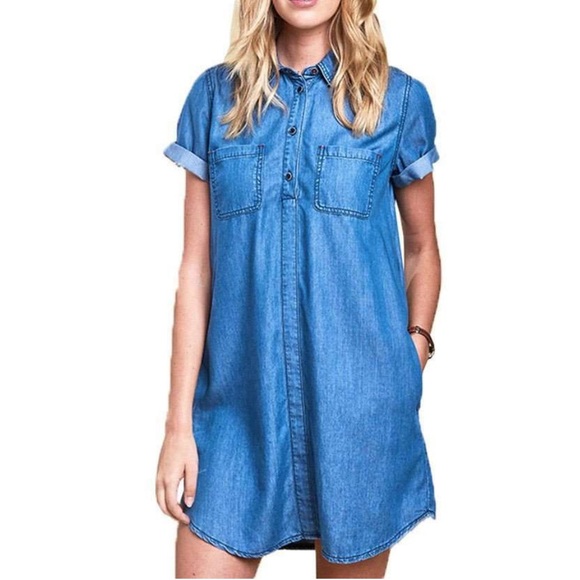 Barbour Dresses & Skirts - Barbour Fins Chambray Dress